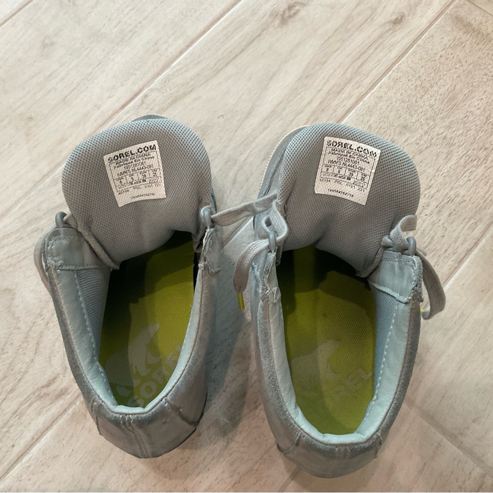 Sorel Light Gray Slippers